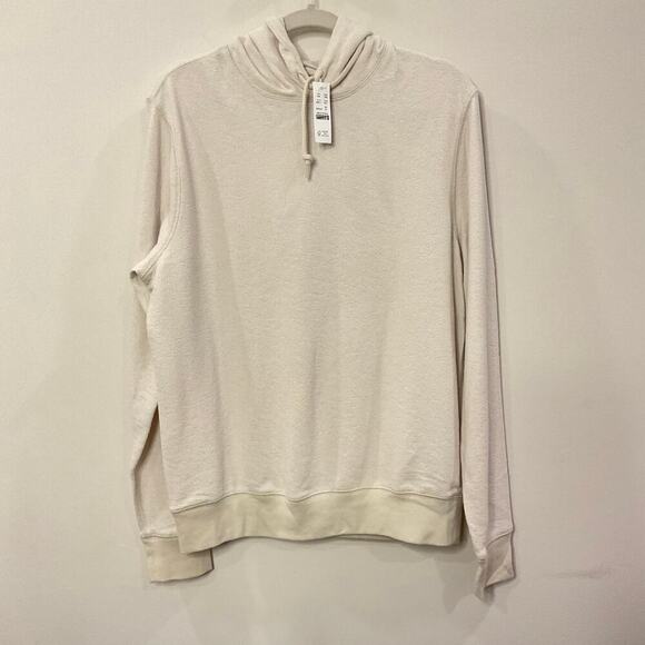 J. Crew Men's Textured sweater-tee hoodie NWT - Picture 1 of 6